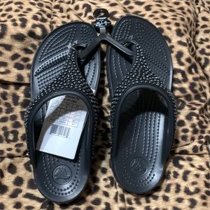 Crocs Sloane Embellished Flip